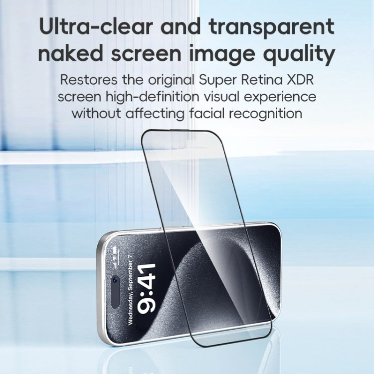 For iPhone 16 ZGA 0.33mm 2.5D Anti-static HD Tempered Glass Film - free shipping - PMC Jewellery - Order now!