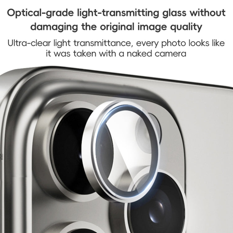 For iPhone 16 Pro / 16 Pro Max ZGA AR Eagle Eye Phone Lens Film(Gray) - iPhone 16 Pro Max Tempered Glass by ZGA | Online Shopping South Africa | PMC Jewellery | Buy Now Pay Later Mobicred