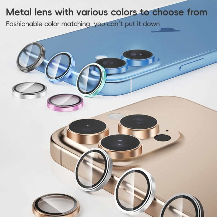 For iPhone 16 / 16 Plus ZGA AR Eagle Eye Phone Lens Film(Pink) - iPhone 16 Plus Tempered Glass by ZGA | Online Shopping South Africa | PMC Jewellery | Buy Now Pay Later Mobicred