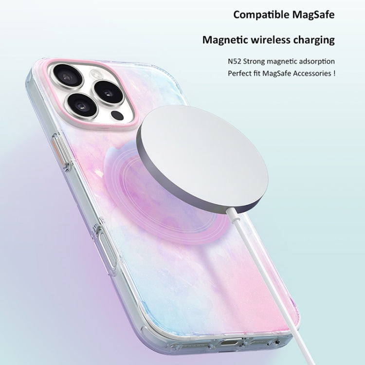 For iPhone 16 TGVIS Grace Series MagSafe Magnetic Phone Case(Sweet Dreams) - iPhone 16 Cases by TGVIS | Online Shopping South Africa | PMC Jewellery | Buy Now Pay Later Mobicred