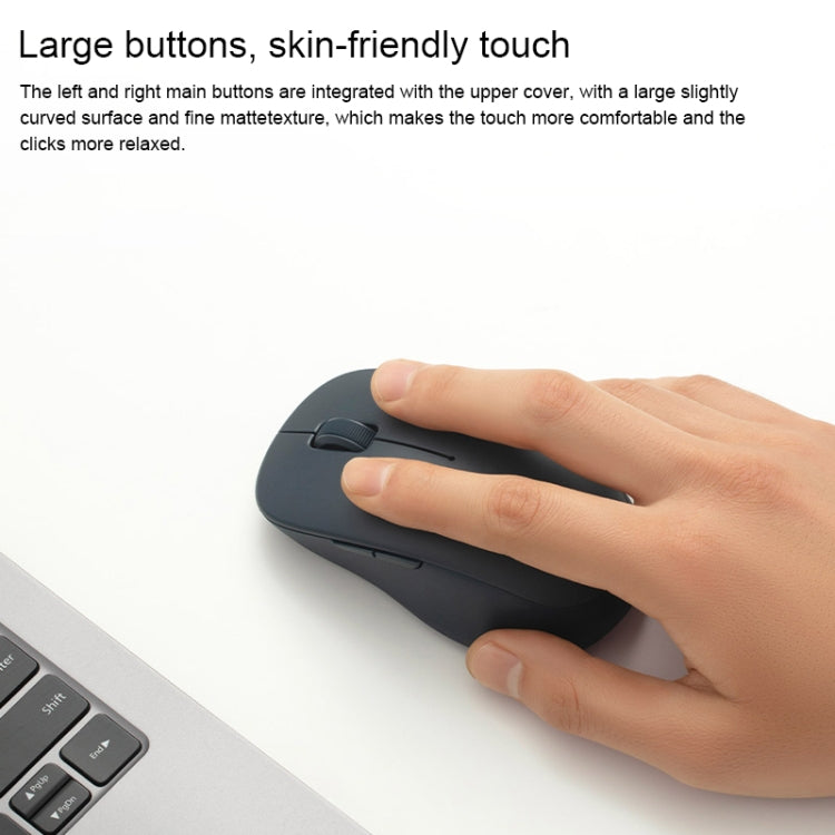 Original Xiaomi XMSMSB01YM 1200DPI Bluetooth Dual Mode Wireless Mouse 2(Black) - Wireless Mice by Xiaomi | Online Shopping South Africa | PMC Jewellery | Buy Now Pay Later Mobicred