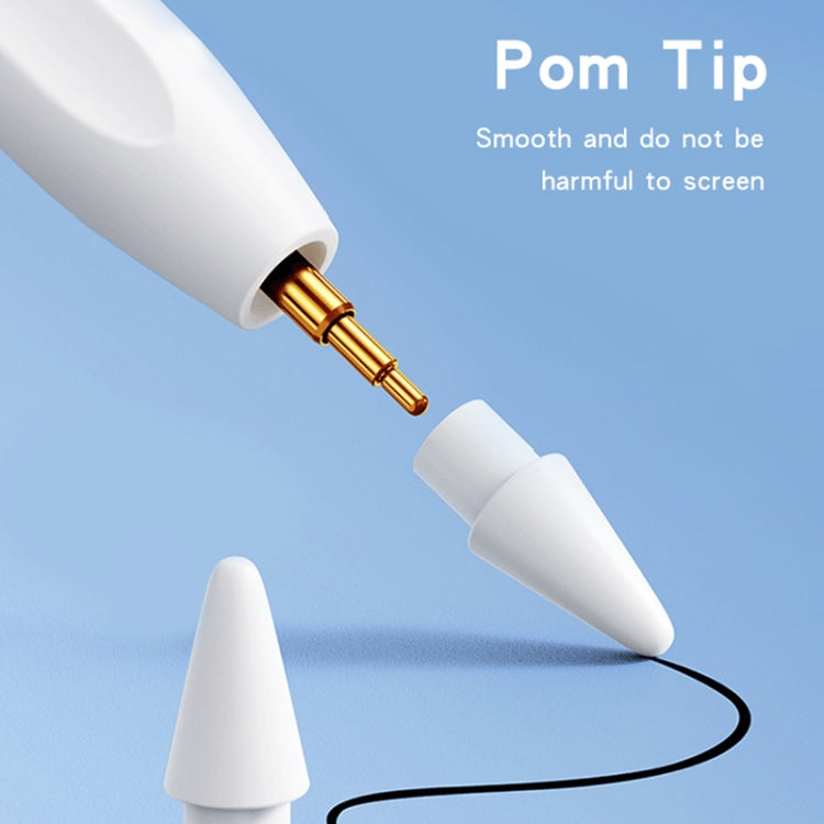 Yesido ST15 Anti-mistouch Magnetic Adhesive Active Universal Capacitive Stylus Pen(White) - free shipping - PMC Jewellery - Order now!
