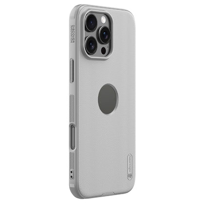 For iPhone 16 Pro NILLKIN Frosted Shield Pro PC + TPU Phone Case(Grey) - iPhone 16 Pro Cases by NILLKIN | Online Shopping South Africa | PMC Jewellery | Buy Now Pay Later Mobicred