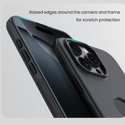 For iPhone 16 Pro NILLKIN Frosted Shield Pro PC + TPU Phone Case(Grey) - iPhone 16 Pro Cases by NILLKIN | Online Shopping South Africa | PMC Jewellery | Buy Now Pay Later Mobicred