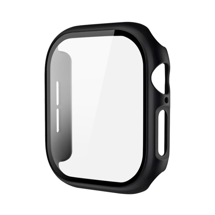 For Apple Watch Series 10 46mm imak Integrated Watch Case with Film(Black) - free shipping - PMc TechLife - Order now!