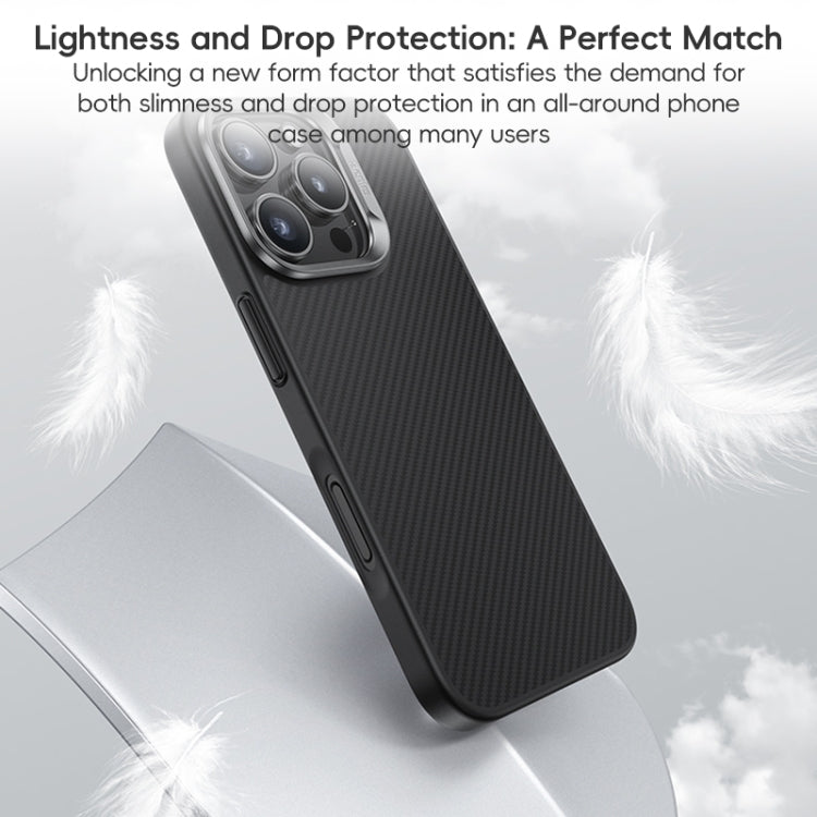For iPhone 16 Plus Benks MagSafe Kevlar Fiber Ultra-thin Shockproof Phone Case(Black) - free shipping - PMC Jewellery - Order now!