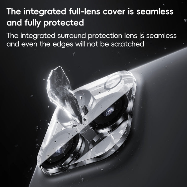 For iPhone 16 Pro Benks Integrated Transparent Rear Camera Lens Protective Film - iPhone 16 Pro Tempered Glass by Benks | Online Shopping South Africa | PMC Jewellery | Buy Now Pay Later Mobicred