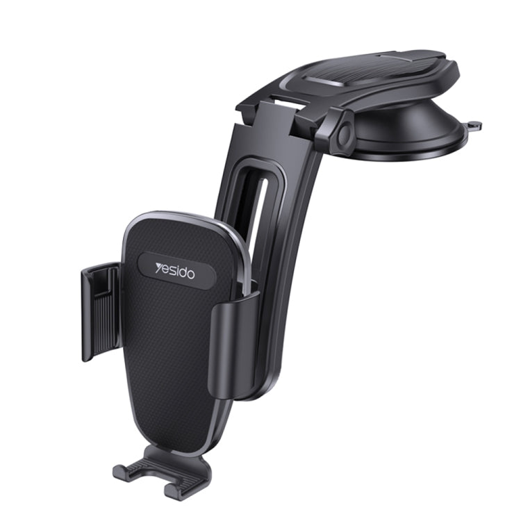 Yesido C130 Car Dashboard Suction Cup Type Mobile Phone Holder(Black) - Car Holders by Yesido | Online Shopping South Africa | PMC Jewellery | Buy Now Pay Later Mobicred