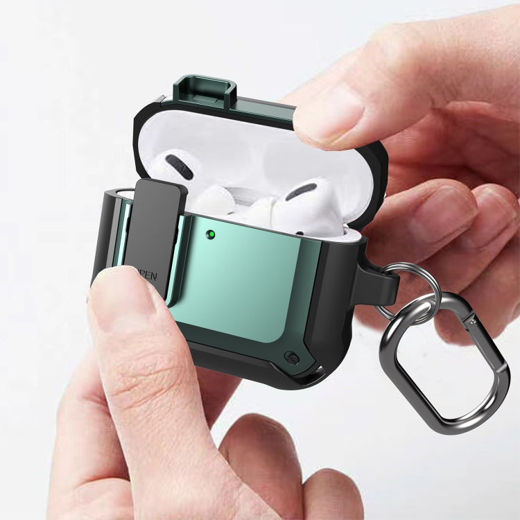 For AirPods 4 Bumblebee Bluetooth Earphone Silicone Protective Case(Black Red) - For AirPods 4 by PMC Jewellery | Online Shopping South Africa | PMC Jewellery | Buy Now Pay Later Mobicred