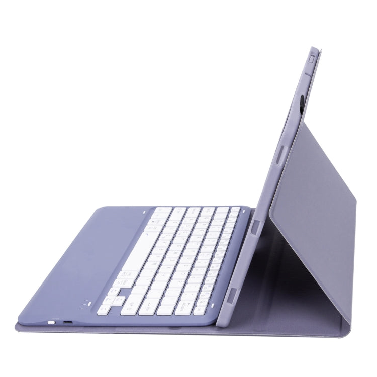For Huawei MatePad Air 12 2024 Ultra-thin Detachable Bluetooth Keyboard Leather Tablet Case(Lavender White) - Huawei Keyboard by PMC Jewellery | Online Shopping South Africa | PMC Jewellery | Buy Now Pay Later Mobicred