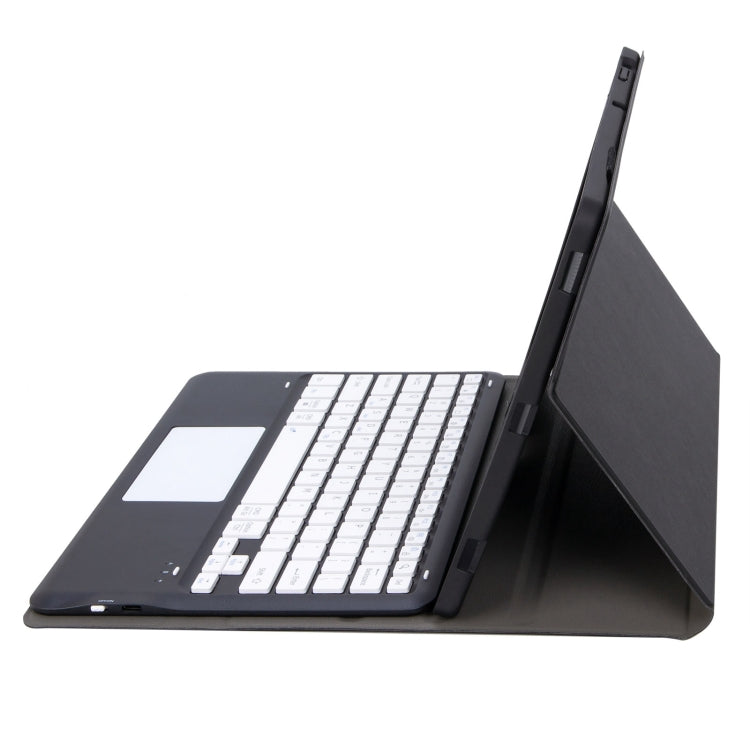 For Honor MagicPad 2 12.3 AH22-A Ultra-thin Detachable Bluetooth Keyboard Leather Tablet Case with Touchpad(Black White) - Huawei Keyboard by PMC Jewellery | Online Shopping South Africa | PMC Jewellery | Buy Now Pay Later Mobicred