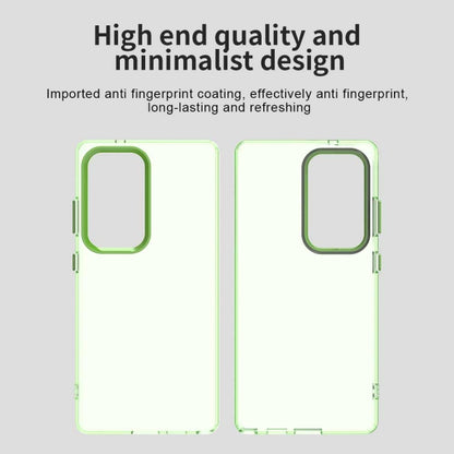 For Samsung Galaxy S25 Ultra 5G Candy PC Hybrid TPU Shockproof Phone Case(Green) - Galaxy S25 Ultra 5G Cases by PMC Jewellery | Online Shopping South Africa | PMC Jewellery | Buy Now Pay Later Mobicred