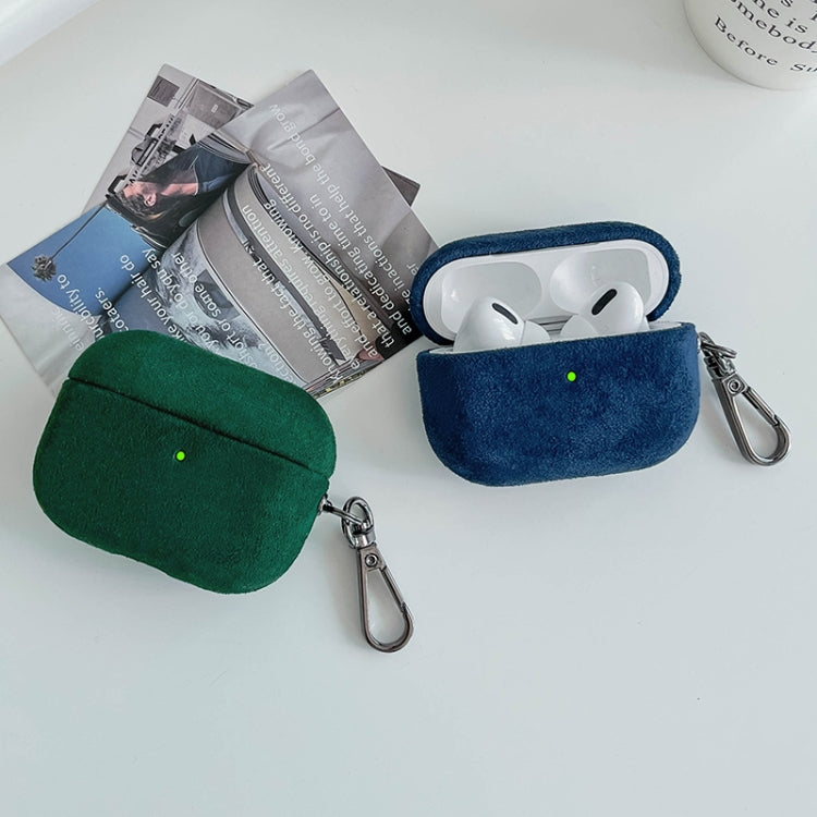 For AirPods 3 Turn Fur Bluetooth Earphone PC Protective Case(Green) - For AirPods 3 by PMC Jewellery | Online Shopping South Africa | PMC Jewellery | Buy Now Pay Later Mobicred