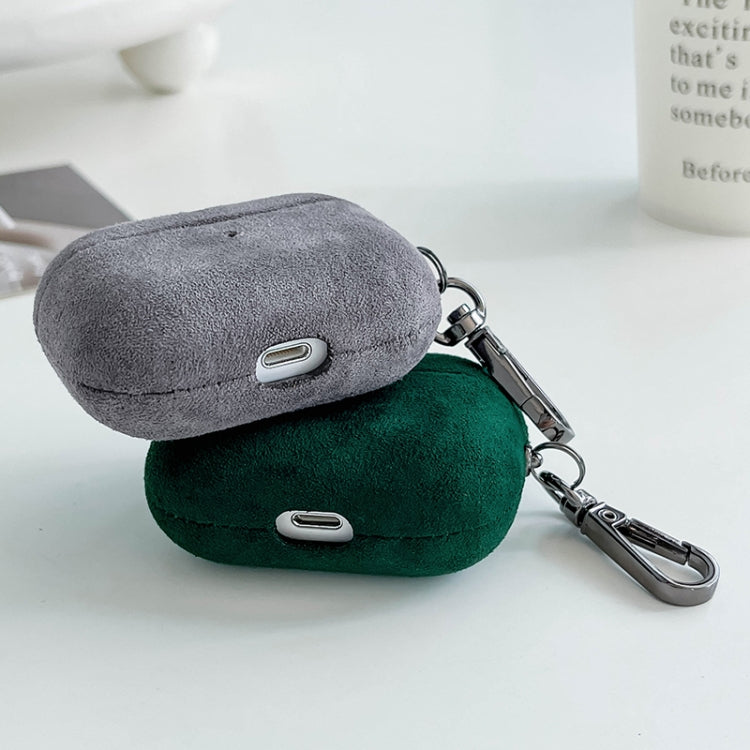 For AirPods 3 Turn Fur Bluetooth Earphone PC Protective Case(Green) - For AirPods 3 by PMC Jewellery | Online Shopping South Africa | PMC Jewellery | Buy Now Pay Later Mobicred