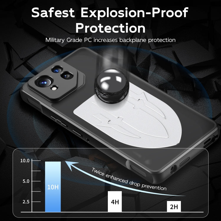For ASUS ROG Phone 8 / 8 Pro Cooling 3 in 1 Phone Case(Silver) - ASUS Cases by PMC TechLife | Online Shopping South Africa | PMC TechLife | Buy Now Pay Later Mobicred