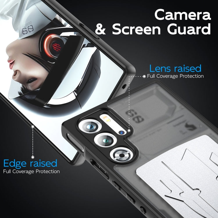 For ZTE nubia Red Magic 9 Pro / 9S Pro Cooling 3 in 1 Phone Case(Silver) - ZTE Cases by PMC TechLife | Online Shopping South Africa | PMC TechLife | Buy Now Pay Later Mobicred