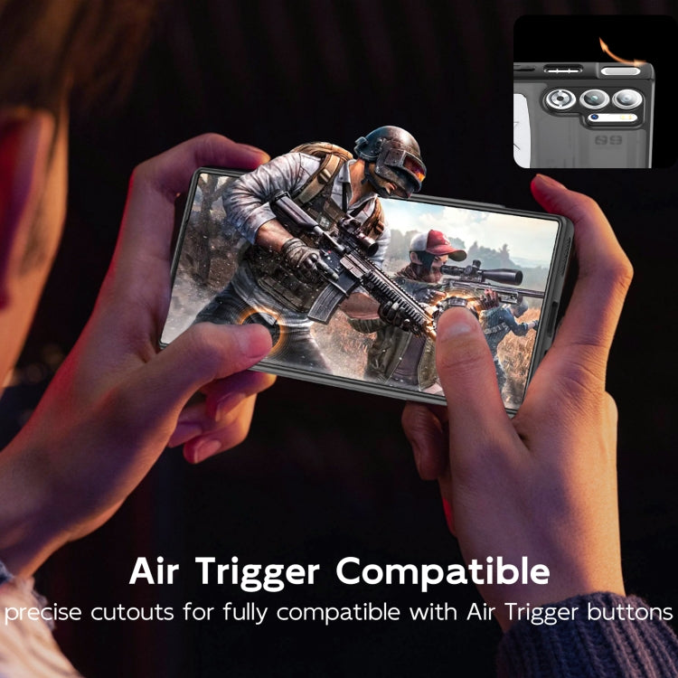 For ZTE nubia Red Magic 9 Pro / 9S Pro Cooling 3 in 1 Phone Case(Silver) - ZTE Cases by PMC TechLife | Online Shopping South Africa | PMC TechLife | Buy Now Pay Later Mobicred