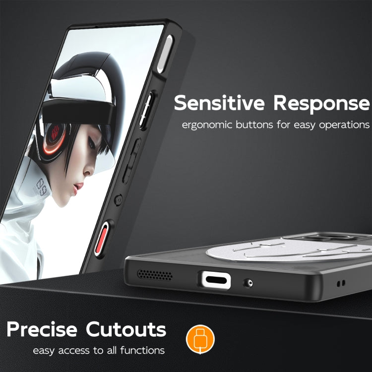 For ZTE nubia Red Magic 9 Pro / 9S Pro Cooling 3 in 1 Phone Case(Silver) - ZTE Cases by PMC TechLife | Online Shopping South Africa | PMC TechLife | Buy Now Pay Later Mobicred
