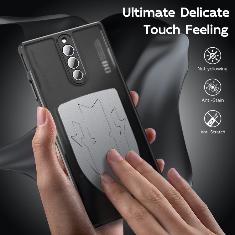 For ZTE nubia Red Magic 8 Pro / 8S Pro Cooling 3 in 1 Phone Case(Silver) - ZTE Cases by PMC TechLife | Online Shopping South Africa | PMC TechLife | Buy Now Pay Later Mobicred