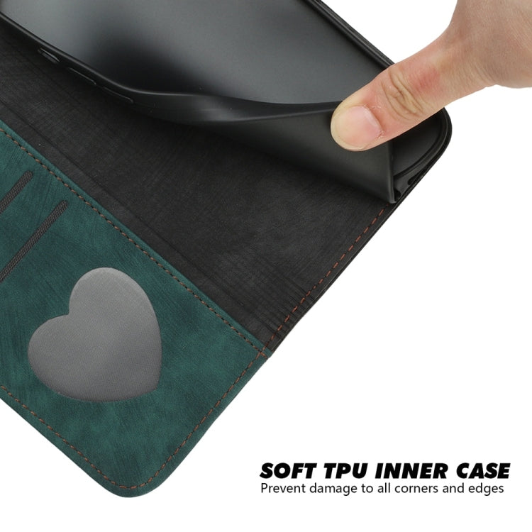For Samsung Galaxy S25 Ultra 5G Side Buckle Double Fold Hand Strap Leather Phone Case(Dark Green) - free shipping - PMC Jewellery - Order now!