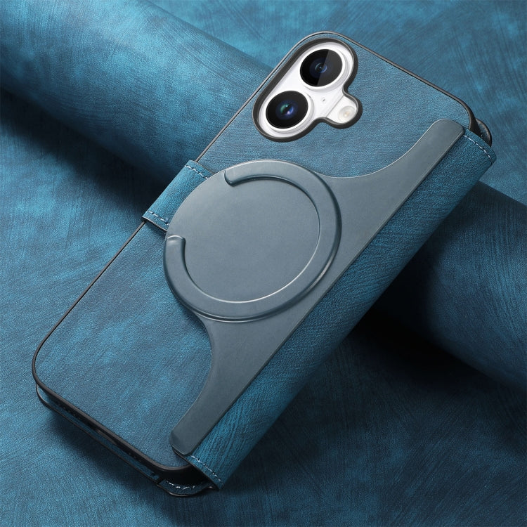 For iPhone 16 CaseNeo MagSafe RFID Anti-theft Retro Leather Phone Case(Blue) - iPhone 16 Cases by CaseNeo | Online Shopping South Africa | PMC Jewellery | Buy Now Pay Later Mobicred