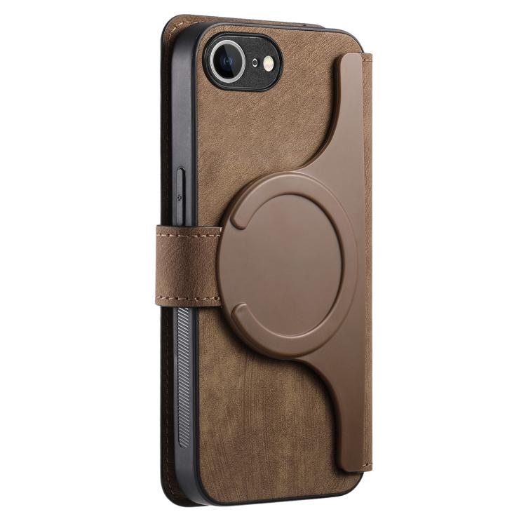For iPhone 16e CaseNeo MagSafe RFID Anti-theft Retro Leather Phone Case(Brown) - iPhone 16e Cases by CaseNeo | Online Shopping South Africa | PMC TechLife | Buy Now Pay Later Mobicred