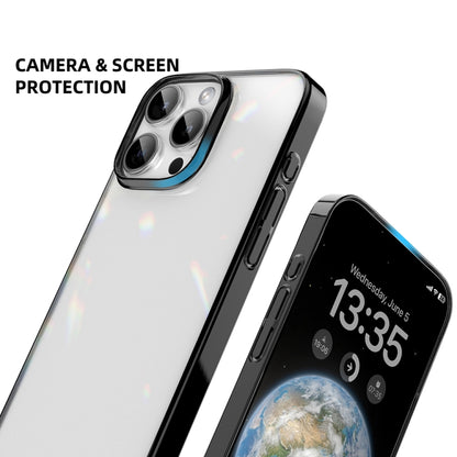 For iPhone 16 Mutural Jiantou Series Electroplating Hybrid PC Phone Case(Grey) - iPhone 16 Cases by Mutural | Online Shopping South Africa | PMC Jewellery | Buy Now Pay Later Mobicred