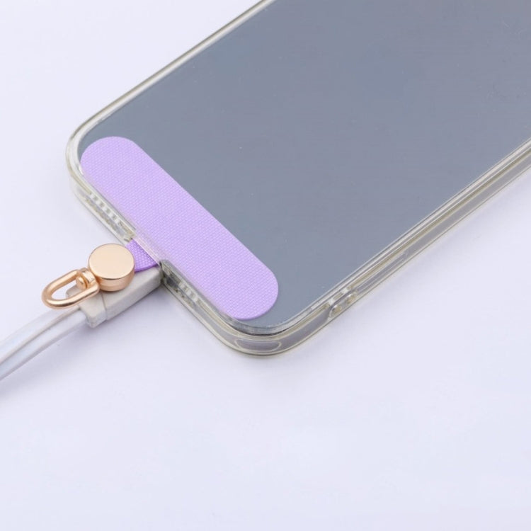 360 Degree Rotation Mobile Phone Lanyard Fixing Gasket(Sky Blue) - free shipping - PMc TechLife - Order now!