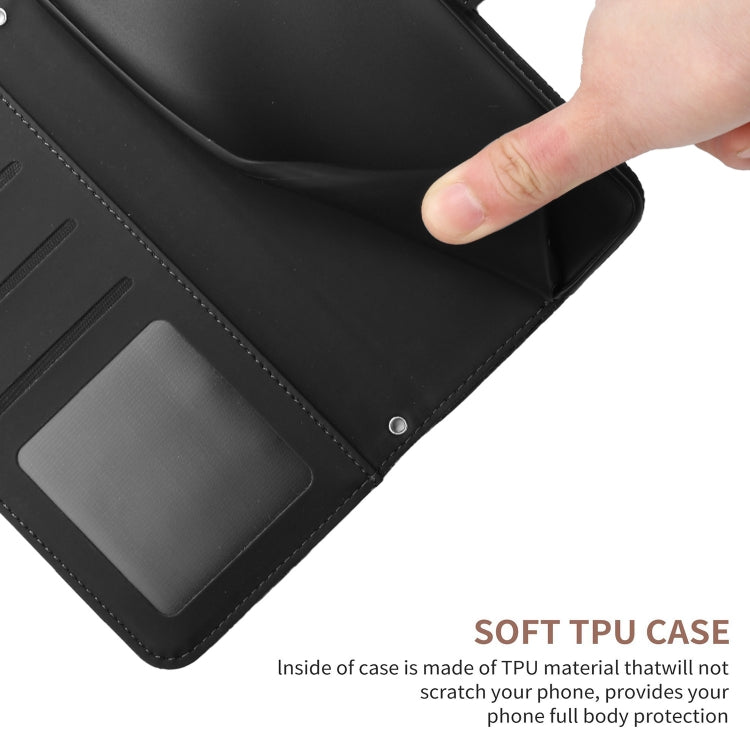For Samsung Galaxy S25+ 5G Skin Feel Butterfly Embossed Flip Leather Phone Case(Black) - Galaxy S25+ 5G Cases by PMC Jewellery | Online Shopping South Africa | PMC Jewellery | Buy Now Pay Later Mobicred