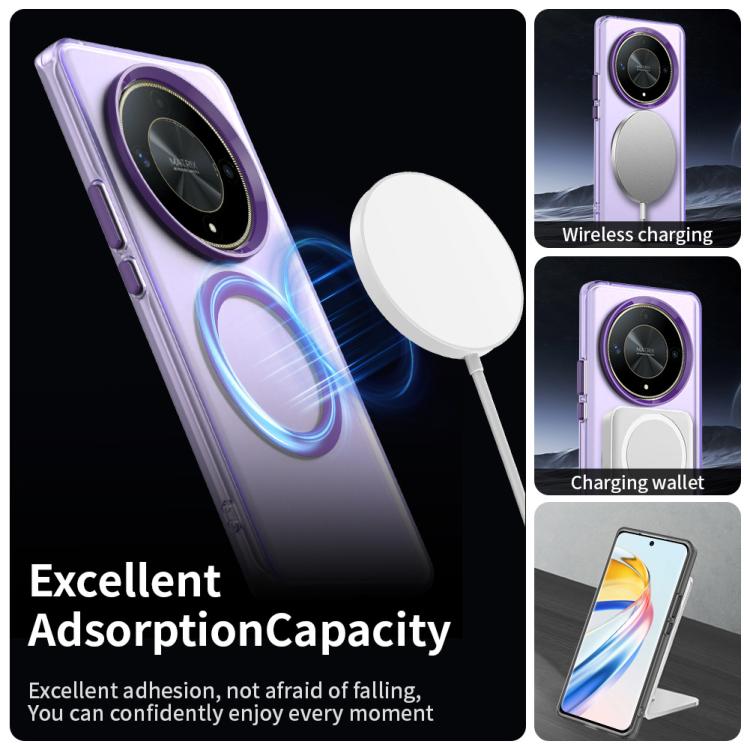 For Honor Magic6 Lite 5G Candy Magsafe PC Hybrid TPU Phone Case(Purple) - free shipping - PMC TechLife - Order now!