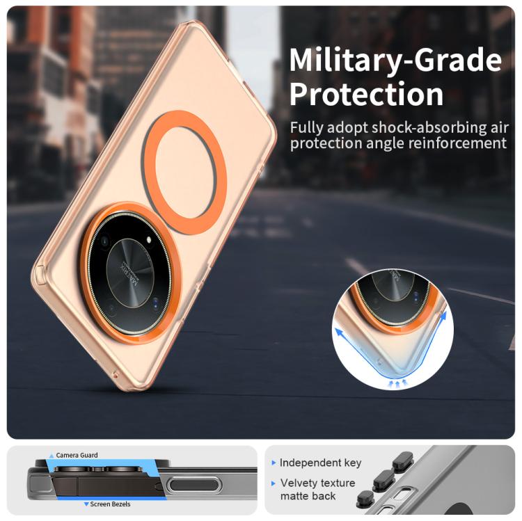 For Honor X50 Candy Magsafe PC Hybrid TPU Phone Case(Orange) - free shipping - PMC TechLife - Order now!