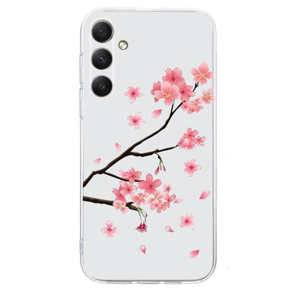 For Samsung Galaxy S25 FE 5G Colorful Painting Pattern TPU Phone Case(Plum Blossom) - Galaxy Phone Cases by PMC Jewellery | Online Shopping South Africa | PMC Jewellery | Buy Now Pay Later Mobicred