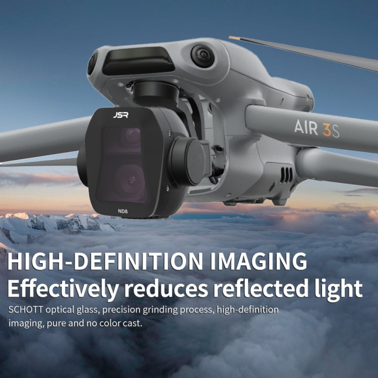 For DJI Air 3S JSR CB Series Drone Lens Filter, Filter:UV - free shipping - PMC TechLife - Order now!