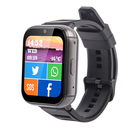 UNIWA DM66 4G Calling Smart Watch, 2GB+16GB, 1.99 inch IPS Screen Android 9.0 Support WiFi GPS(Black) - Android Watch by UNIWA | Online Shopping South Africa | PMC Jewellery | Buy Now Pay Later Mobicred