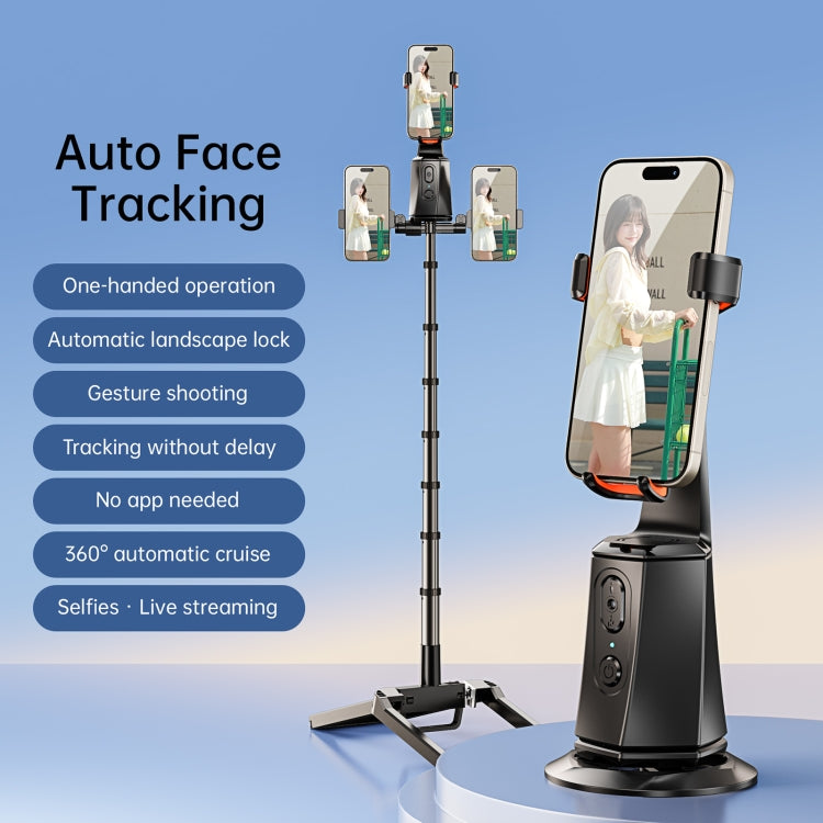 S1 Smart AI Tracking Gravity Sensing Gimbal(Black) - Handheld Gimbals by PMC TechLife | Online Shopping South Africa | PMC TechLife | Buy Now Pay Later Mobicred