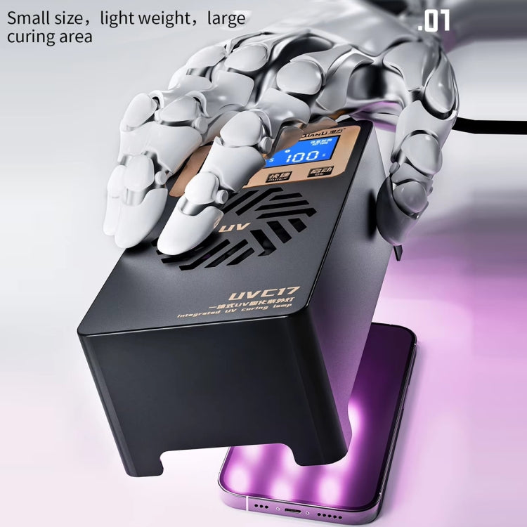 Qianli UVC17 7 inch Integrated UV Curing Lamp with Timing Function, Plug:US Plug - free shipping - PMC TechLife - Order now!