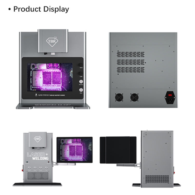 TBK 2205 Smart Infrared Laser Thermostatic Welding Machine with HD Camera, Plug:EU Plug(External LCD) - free shipping - PMc TechLife - Order now!