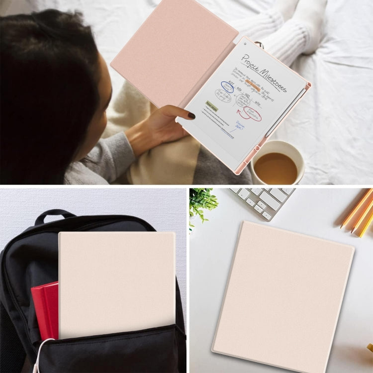 For reMarkable Paper Pro 2024 11.8 inch Acrylic PU Smart Leather Tablet Case(Pink) - Lenovo by PMC TechLife | Online Shopping South Africa | PMC TechLife | Buy Now Pay Later Mobicred