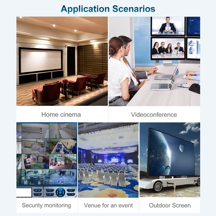 120m HDMI USB KVM 4K Network Extender, Plug:US Plug - Amplifier by PMC TechLife | Online Shopping South Africa | PMC TechLife | Buy Now Pay Later Mobicred