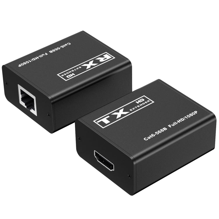 30m HDTV to RJ45 Network Cable Extender - Amplifier by PMC TechLife | Online Shopping South Africa | PMC TechLife | Buy Now Pay Later Mobicred