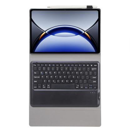 For OPPO Pad 3 12.1inch OP15-A TPU Ultra-thin Detachable Bluetooth Keyboard Leather Case with Touchpad(Black) - Others Keyboard by PMC Jewellery | Online Shopping South Africa | PMC Jewellery | Buy Now Pay Later Mobicred