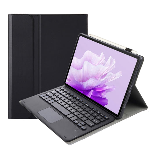 For Honor Pad X9 / X8 Pro 11.5 AH15-A Ultra-thin Detachable Bluetooth Keyboard Leather Tablet Case with Touchpad(Black) - Others Keyboard by PMC Jewellery | Online Shopping South Africa | PMC Jewellery | Buy Now Pay Later Mobicred