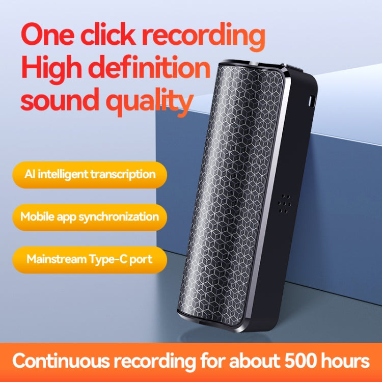 Q70A Magnetic Noise Reduction Voice Recording Pen Support APP Control, Memory:64GB(Black) - Recording Pen by PMC TechLife | Online Shopping South Africa | PMC TechLife | Buy Now Pay Later Mobicred