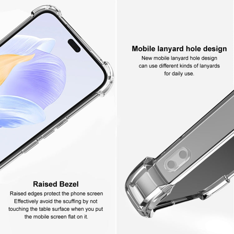 For Huawei Pura 70 Ultra IMAK UX-4 Series Four-corner Shockproof Phone Case(Transparent) - Huawei Cases by imak | Online Shopping South Africa | PMC Jewellery | Buy Now Pay Later Mobicred
