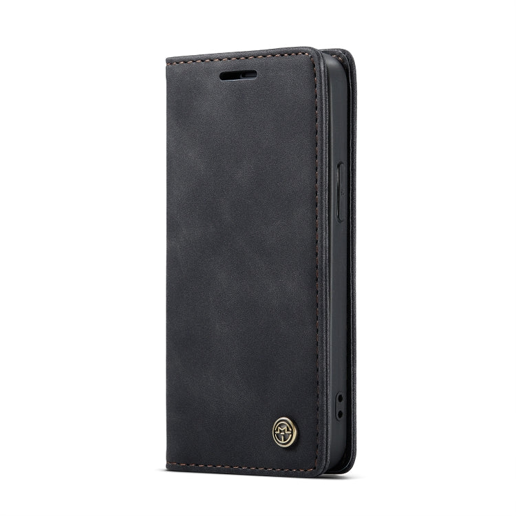 For iPhone 12 mini CaseMe-013 Multifunctional Retro Frosted Horizontal Flip Leather Case with Card Slot & Holder & Wallet(Black) - iPhone 12 mini Cases by CaseMe | Online Shopping South Africa | PMC Jewellery | Buy Now Pay Later Mobicred