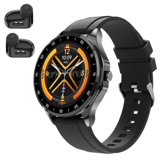 X20 1.43 inch IP67 Waterproof 2 in 1 Bluetooth Earphone Smart Watch(Black) - Smart Wristbands by PMC Jewellery | Online Shopping South Africa | PMC Jewellery | Buy Now Pay Later Mobicred