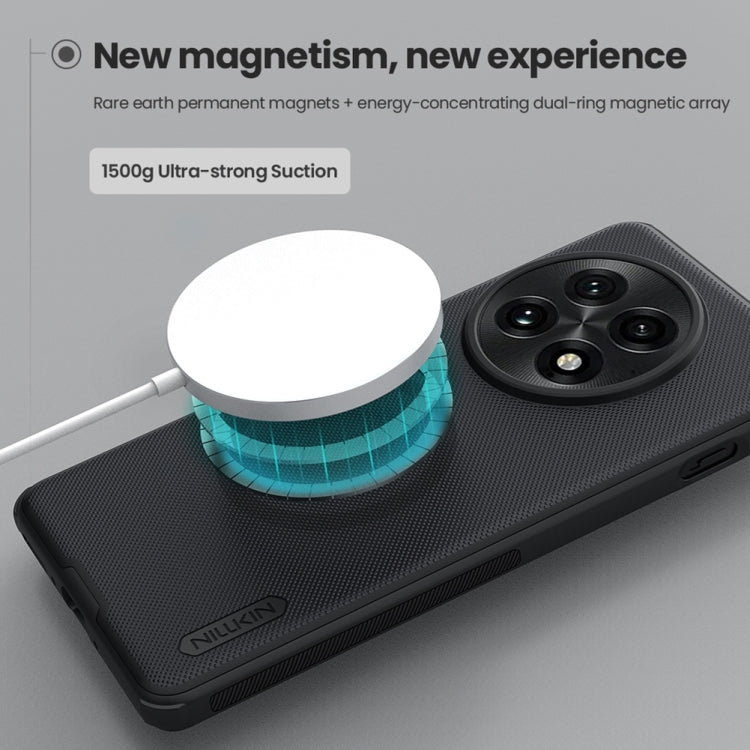 For OnePlus 13 NILLKIN Frosted Shield Pro Magnetic Magsafe Phone Case(Black) - free shipping - PMC Jewellery - Order now!