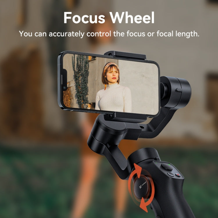 FUNSNAP Capture 2s Smart 3-Axis Handheld Gimbal Phone Live Stabilizer, Basic Version(Black) - free shipping - PMC TechLife - Order now!