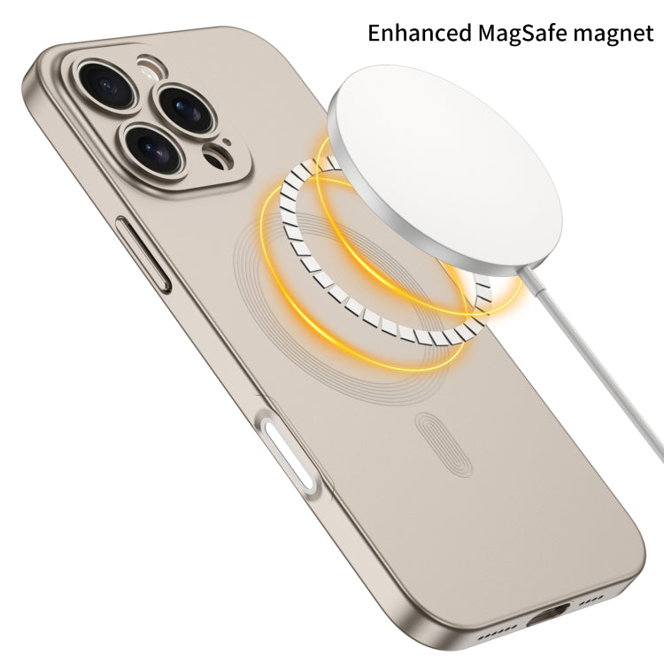 For iPhone 16 GKK MagSafe Full Coverage Phone Case(Gold) - free shipping - PMC Jewellery - Order now!