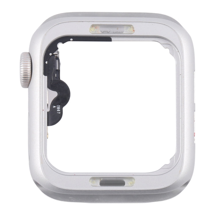 For Apple Watch Series 5 40MM LTE Aluminium Alloy Middle Frame Bezel Plate with Crown Spin Axis Flex Cable(Silver) - Middle Frame by PMC TechLife | Online Shopping South Africa | PMC TechLife | Buy Now Pay Later Mobicred